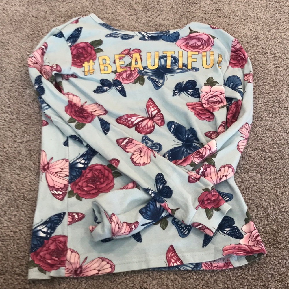 Long sleeve pajama shirt